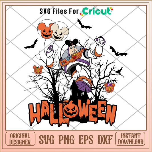 Buzz Lightyear Halloween svg, Toy Story Characters svg, Digital Download