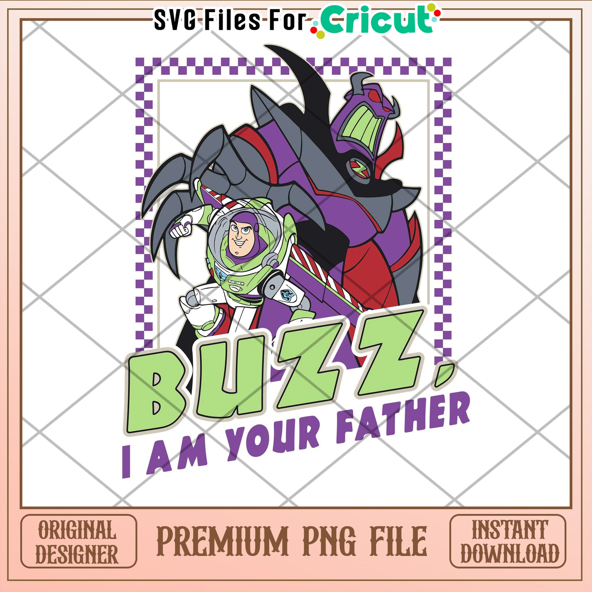 Buzz Lightyear I Am Your Father PNG