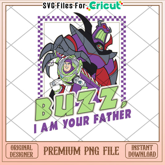 Buzz Lightyear I Am Your Father PNG