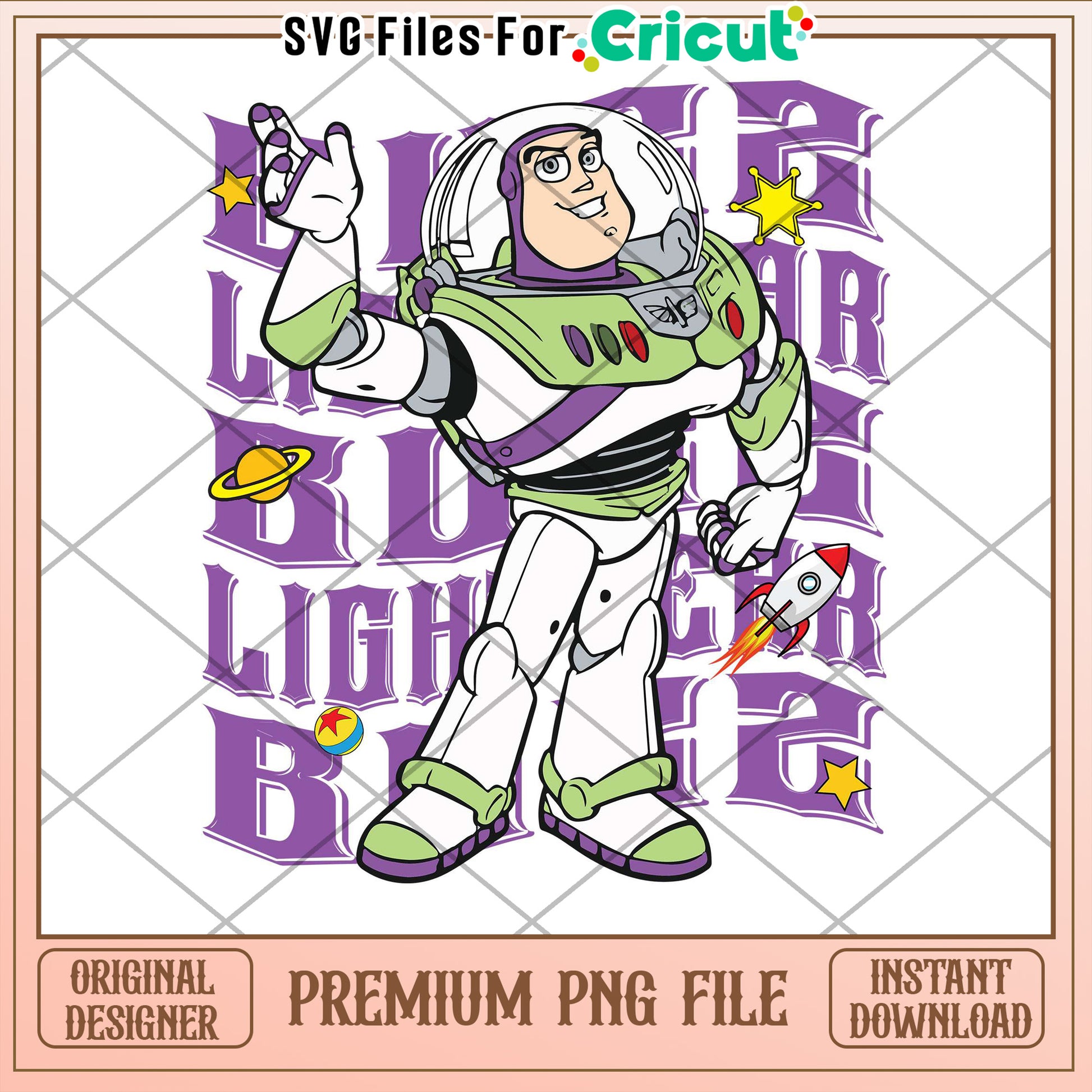 Buzz Lightyear PNG Cricut File