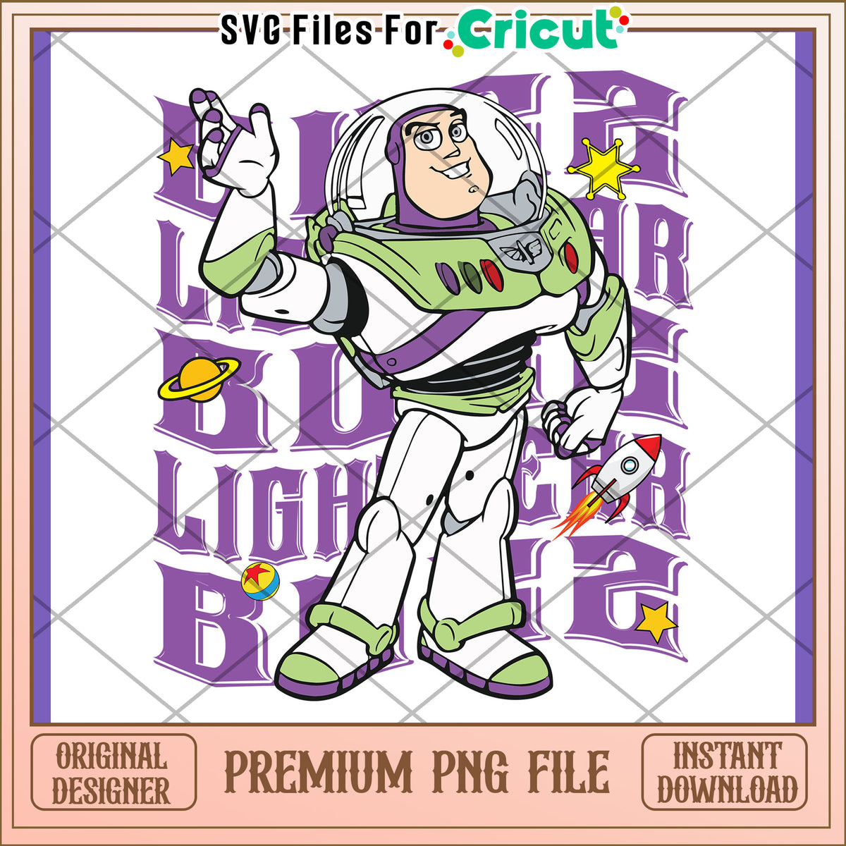 Buzz Lightyear PNG Design Instant Download – svg files for cricut