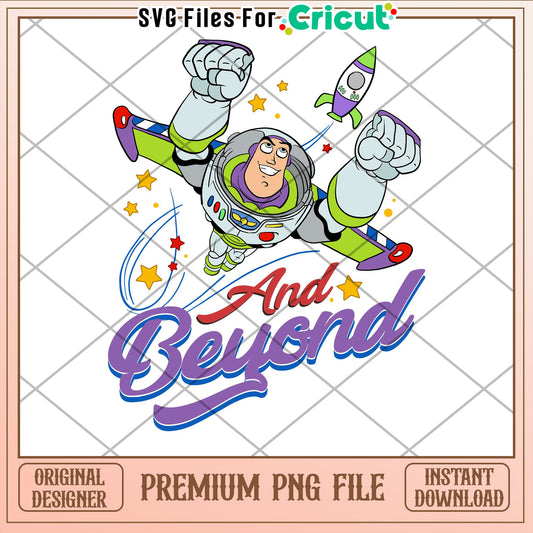 Buzz Lightyear PNG File for Cricut Projects and Designs Download