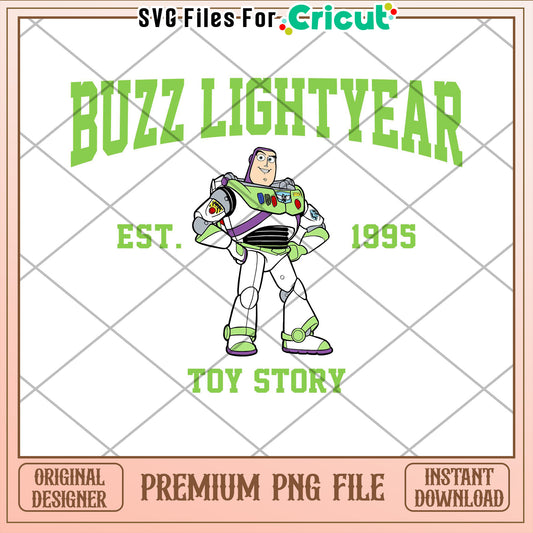 Buzz Lightyear PNG Toy Story 1995