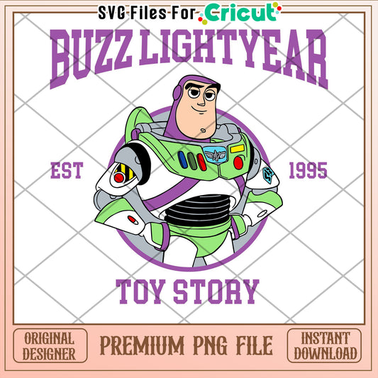 Buzz Lightyear PNG Toy Story Cricut