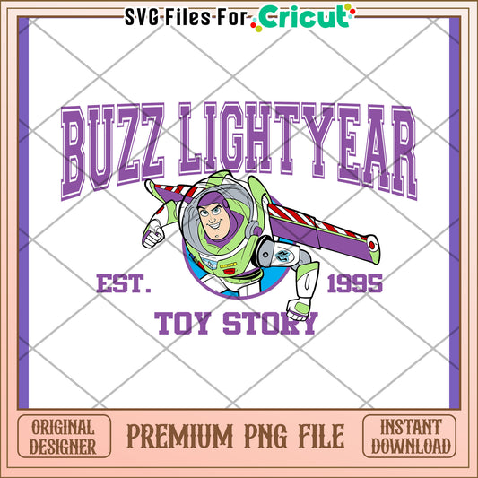 Buzz Lightyear PNG Toy Story Design