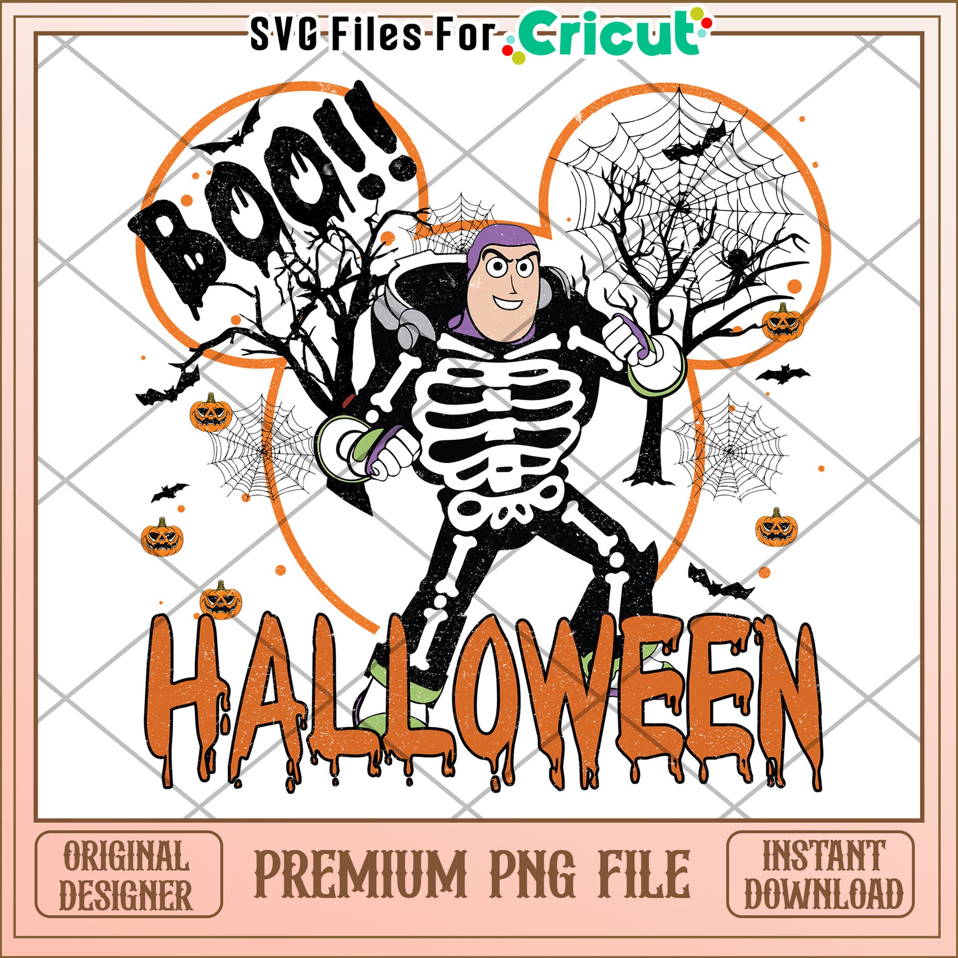Buzz lightyear halloween png, spirit halloween​ png, halloween decor png