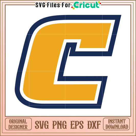 C Letter SVG File for Cricut, Perfect for Custom Designs and Crafts