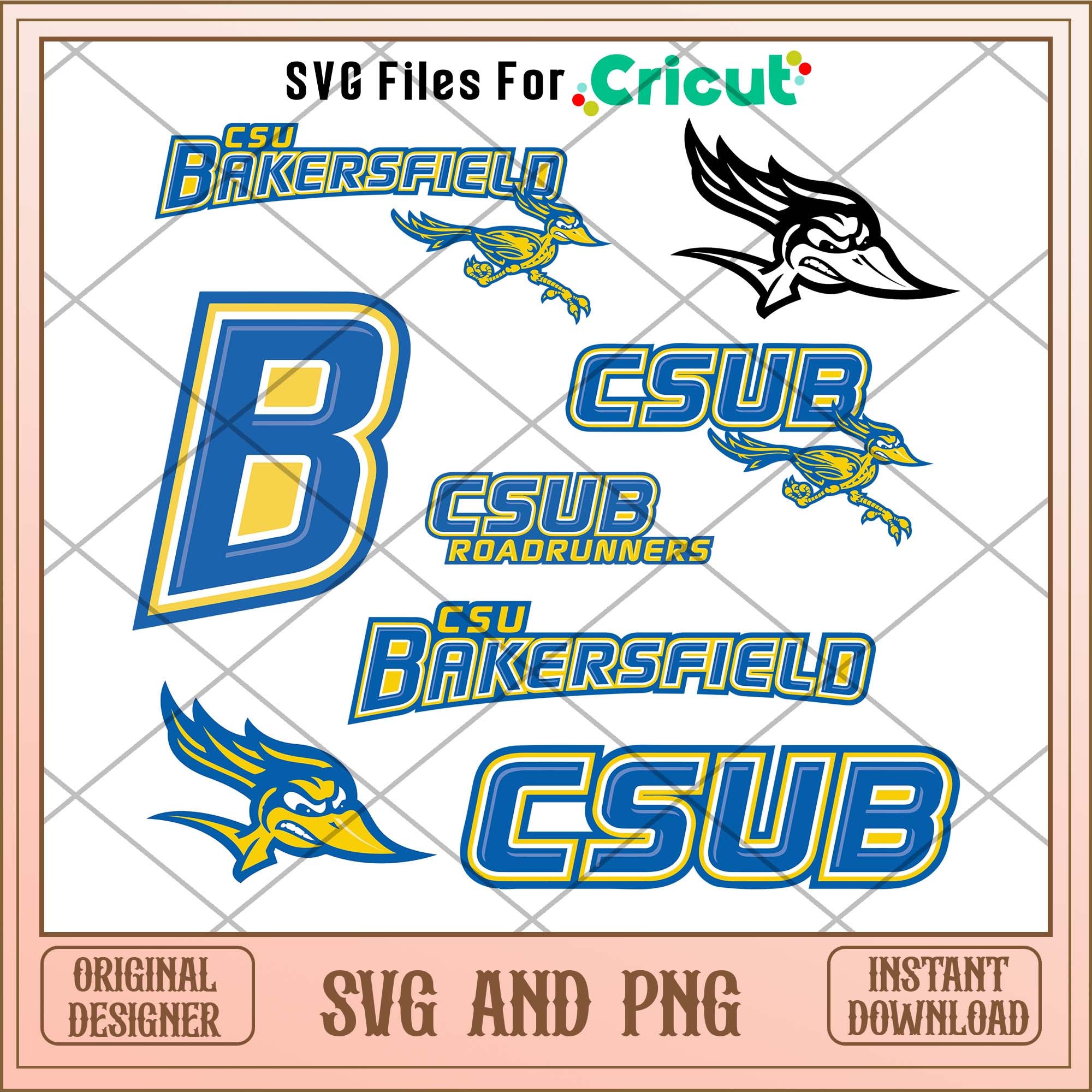 CSU Bakersfield Roadrunners svg, CSU Roadrunners svg bundle, NCAA svg ...