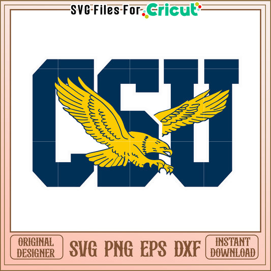CSU Eagle SVG Design for Cricut, Instant Download for Craft Projects