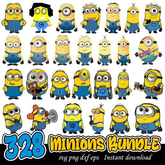 Minion svg Bundle, Minions army  Despicable Me svg bundle