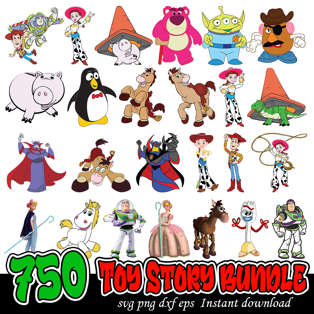 Toy Story art svg bundle, Disney Toy story art bundle