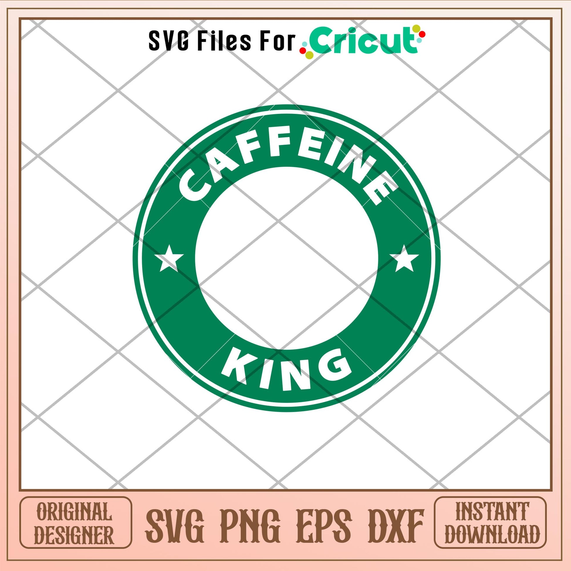 Caffeine King, Caffeine King Svg