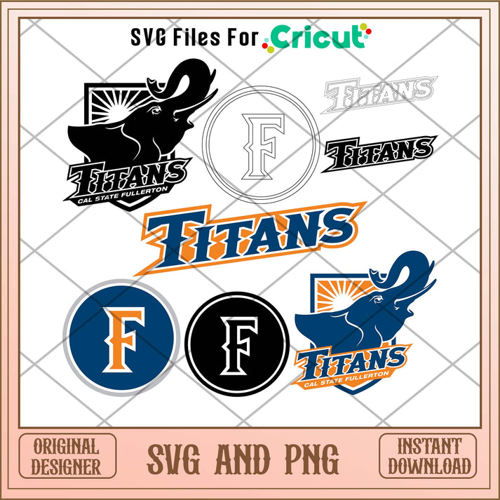 Cal State Fullerton Titans svg, Cal State Fullerton Titans svg bundle ...
