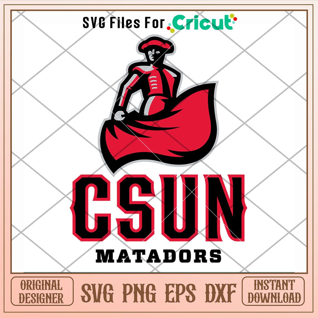Cal State Northridge Matadors Logo Svg, Cal State Northridge Matadors Svg, NCAA Svg