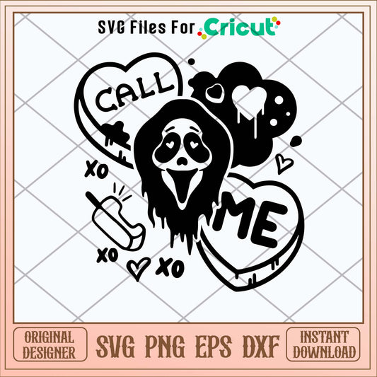Call Me Svg-Svgfilesforcricut