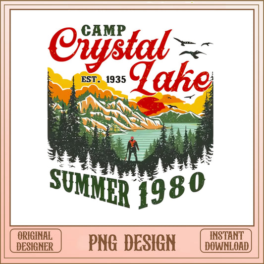 Camp Crystal Lake PNG, Friday The 13th Horror PNG, Halloween PNG