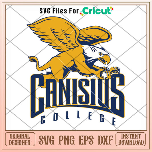 Canisius Golden Griffins Logo Svg, Canisius Golden Griffins Svg, NCAA Svg
