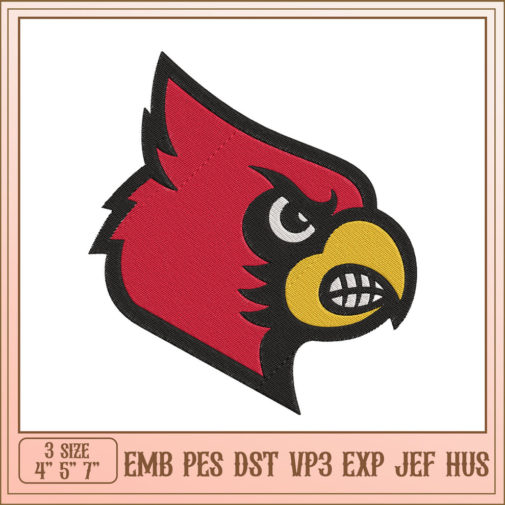 Cardinal Bird Embroidery Design – svg files for cricut