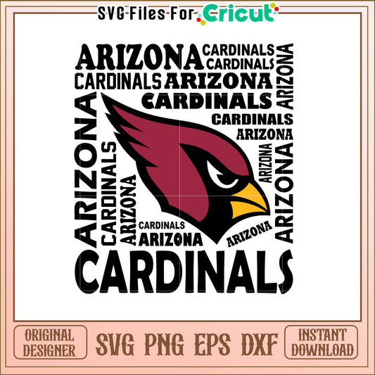 Cardinal Bird SVG Design Download