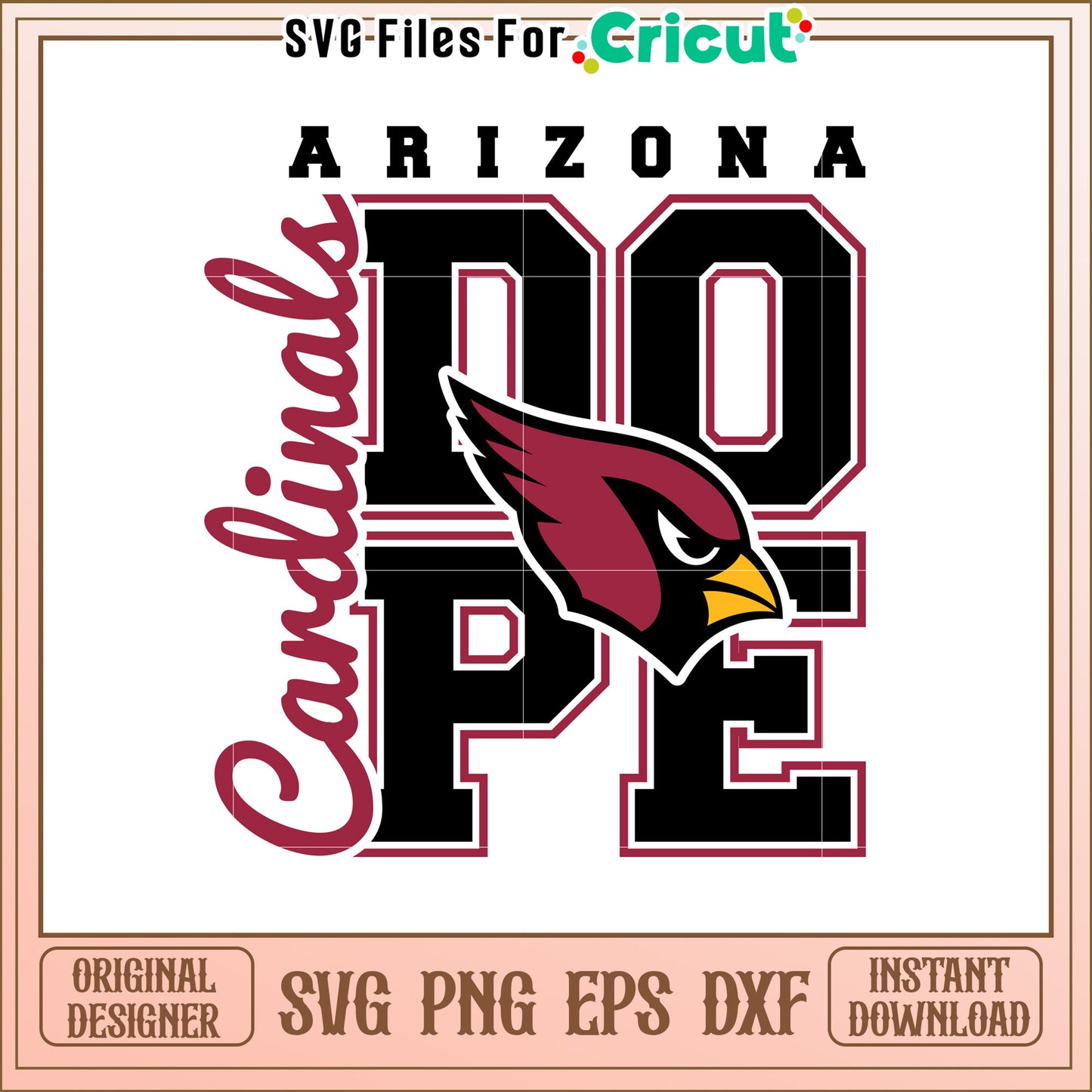 Cardinals Dope SVG Design for Sports Fans