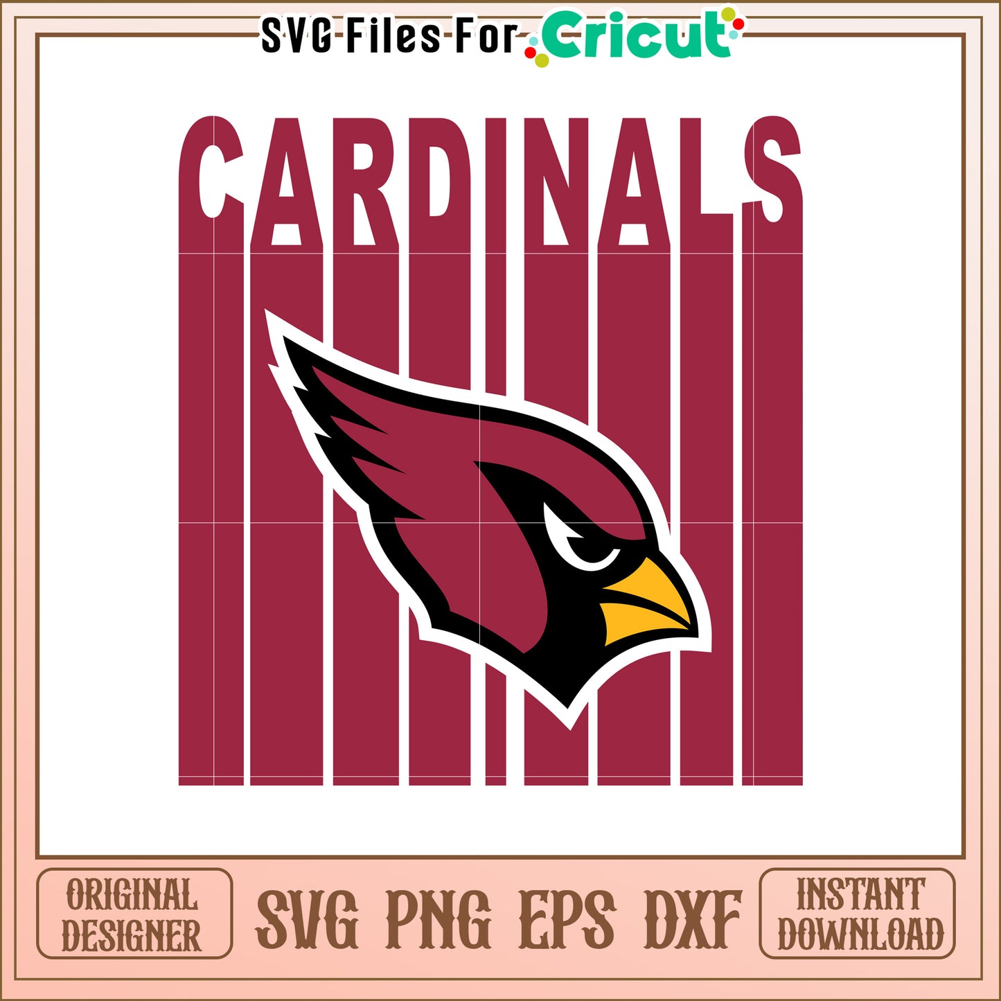 Cardinals SVG Design for Sports Team Fans