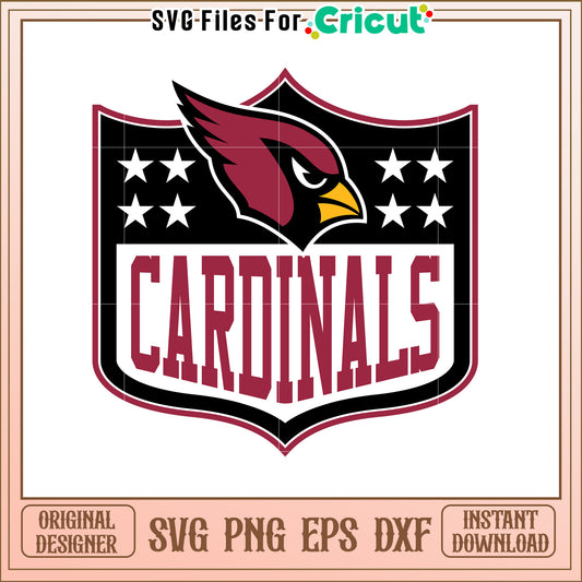 Cardinals SVG Design for Sports Team Logo Fans