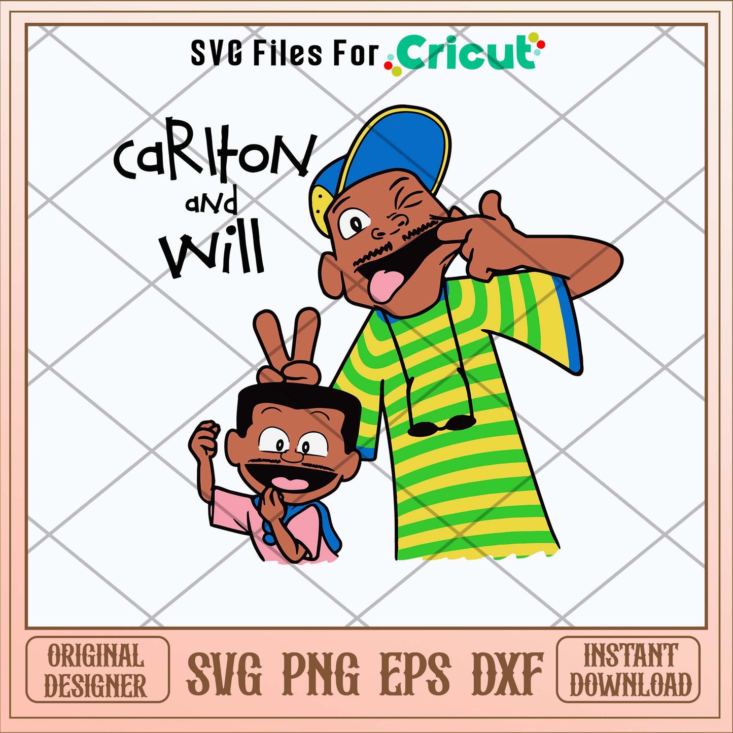 Cariton And Will Svg-Svgfilesforcricut
