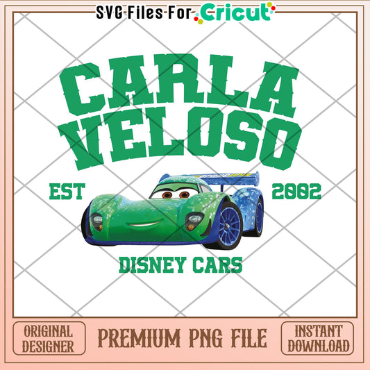 Carla Veloso Disney Cars PNG - 2002 Est