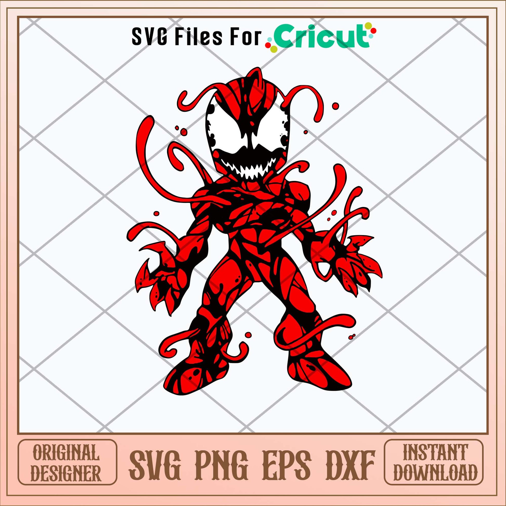 Carnage 2 Venom 2 Svg-Svgfilesforcricut