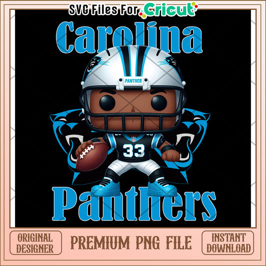 Carolina Panthers Graphic, Perfect for Cricut Projects and Crafts