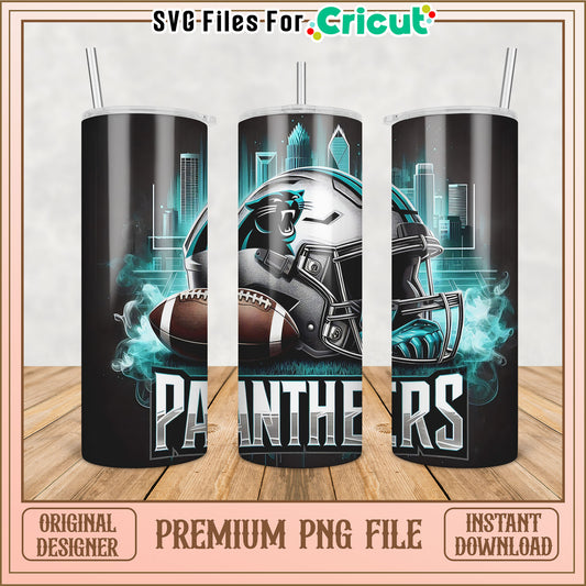 Carolina Panthers PNG Sublimation Design