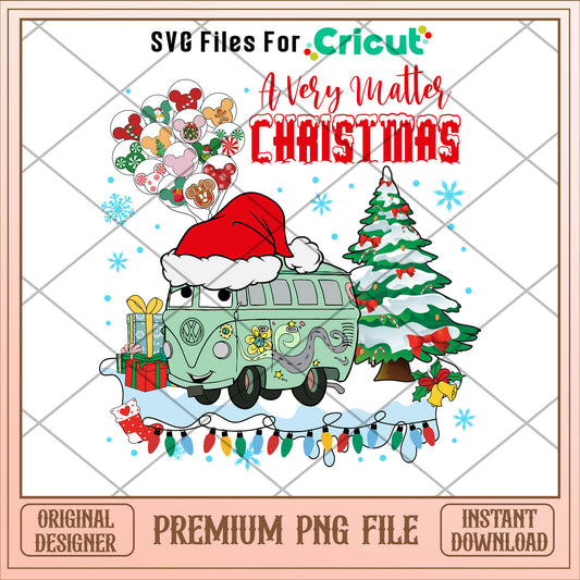Cars a very matter christmas fillmore png, cars png, christmas png