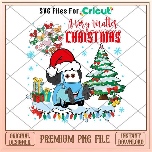 Cars a very matter christmas guido png, cars png, christmas png
