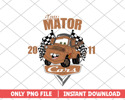Cars tow mater 2011 disney png