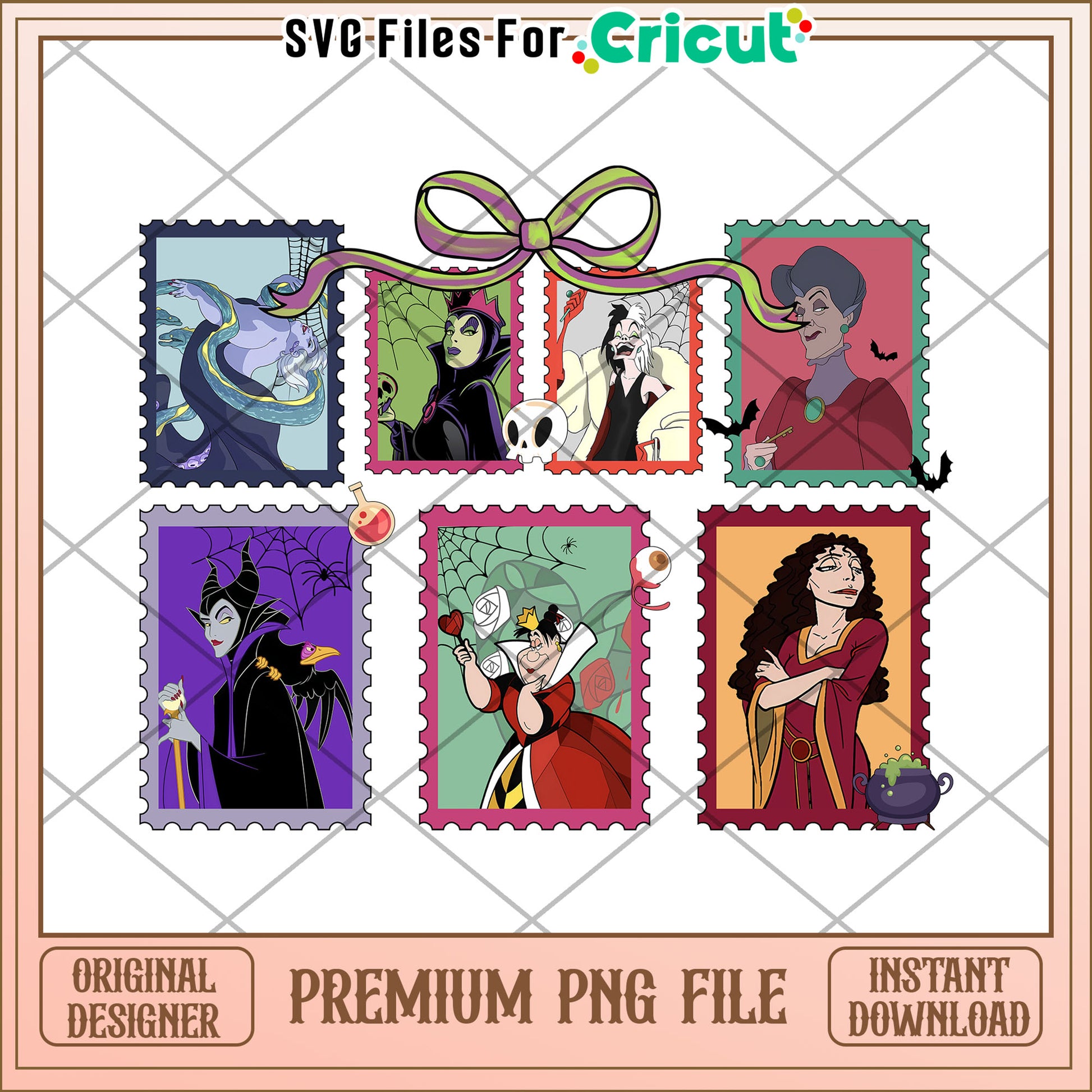 Cartoon Villains Halloween png, spirit halloween​ png, halloween decor png