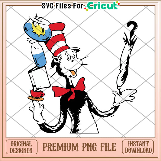 Cat in the Hat PNG Image Download
