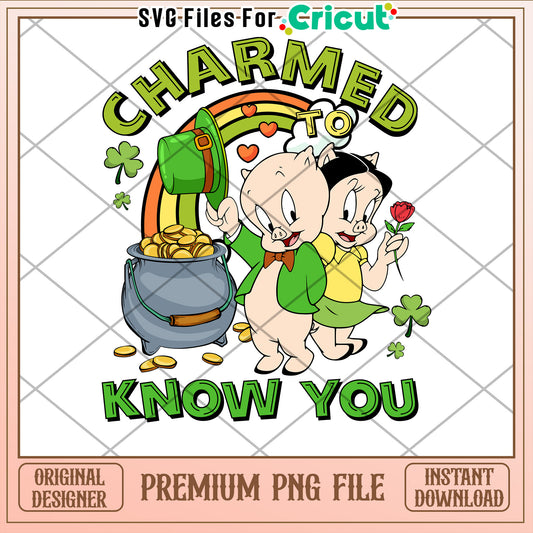 Charmed To Know You Pigs PNG