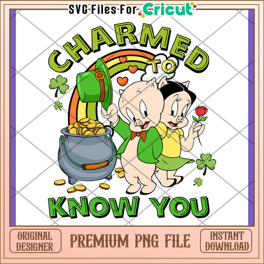 Charmed to Know You St Patricks Day PNG
