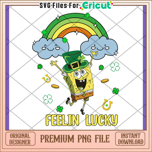 Cheerful Lucky Cartoon Character PNG Design Download