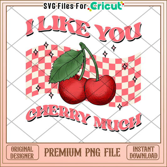Cherry Much PNG Sublimation Design
