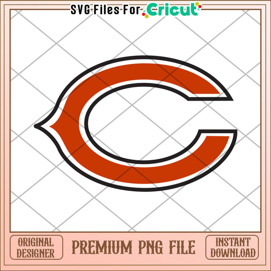 Chicago Bears Logo PNG Design, perfect for Cricut projects