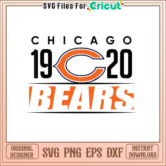 Chicago Bears SVG Logo Design