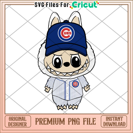 Chicago cubs labubu png, mlb teams png, mlb american png