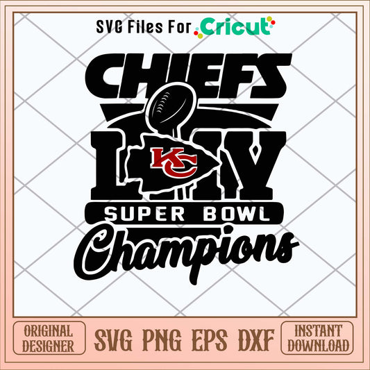 Chiefs Super Bowl Champions Svg-Svgfilesforcricut