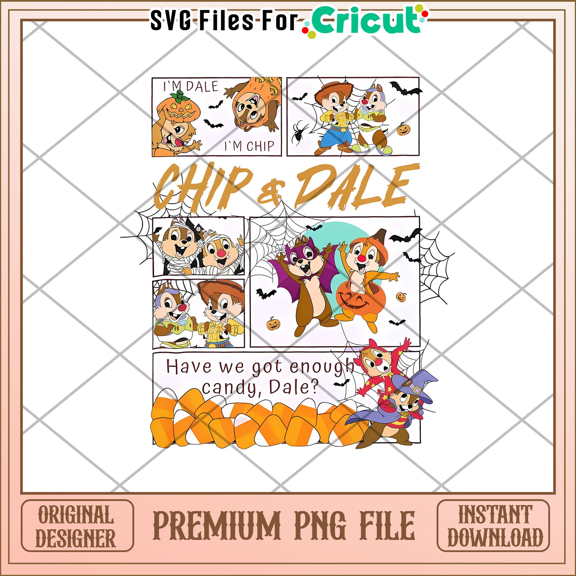 Chip And Dale Halloween Shirt, Trick Or Treat png, halloween kills​ png, halloween era png