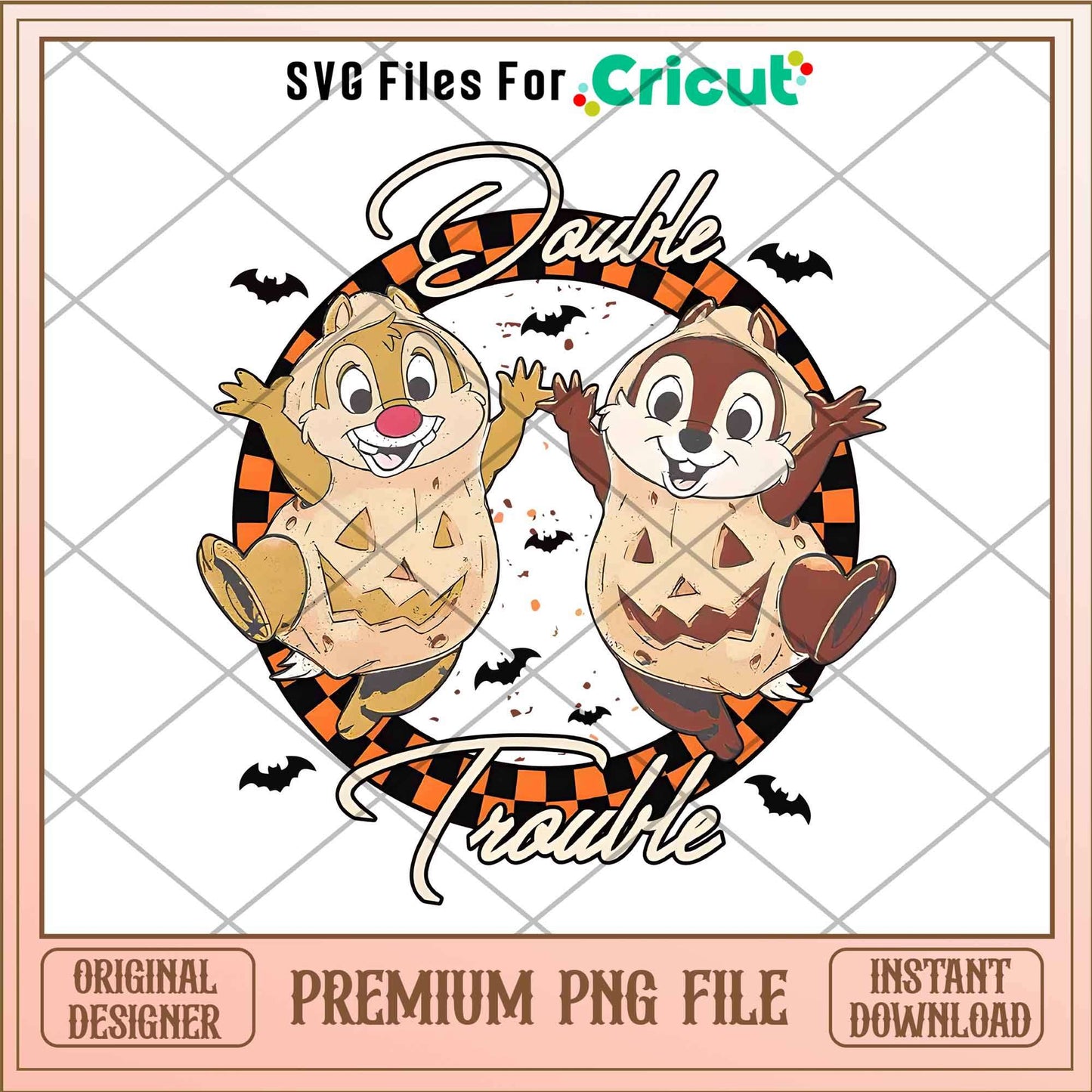 Chip and Dale Halloween png, Disney characters png, Digital Download