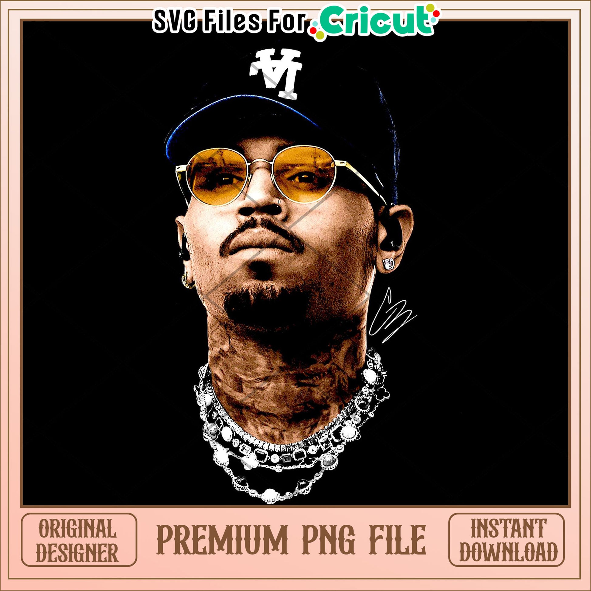Chri brown front black png, rnb singer style png, hip hop graphic png