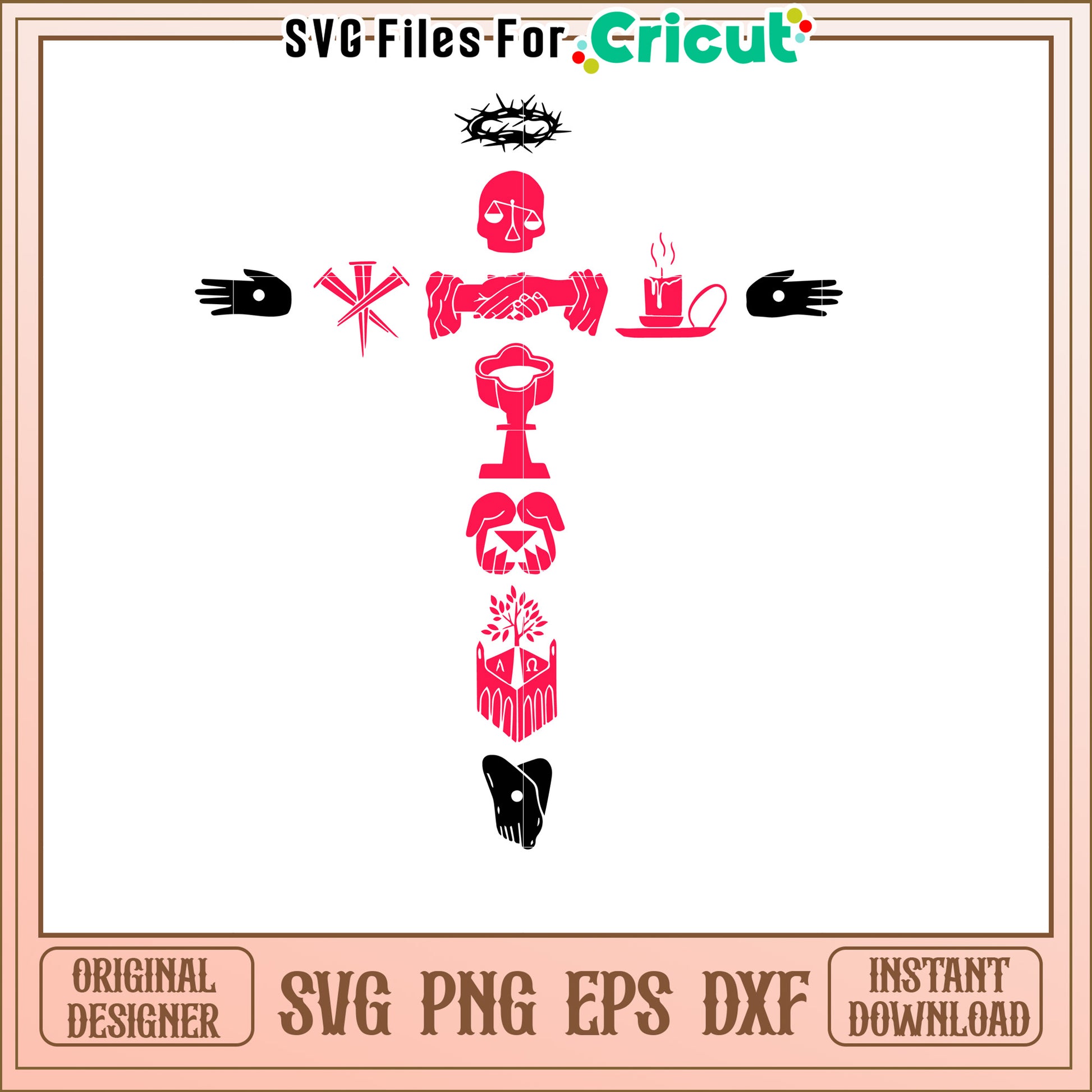 Christian Cross SVG Symbols