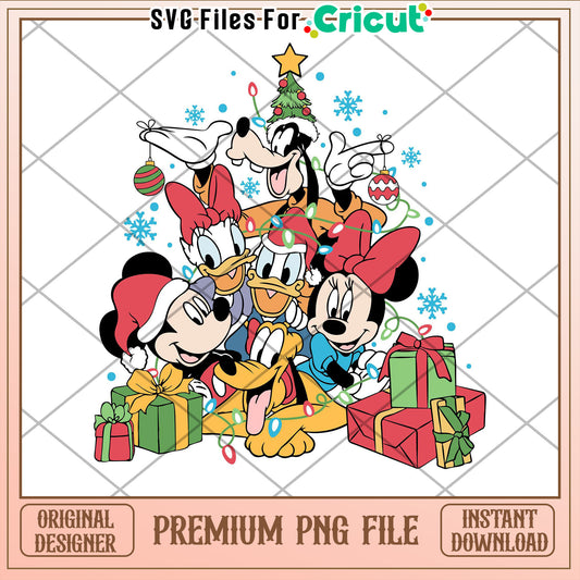Christmas Disney PNG Sublimation