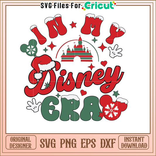 Christmas Disney SVG Craft